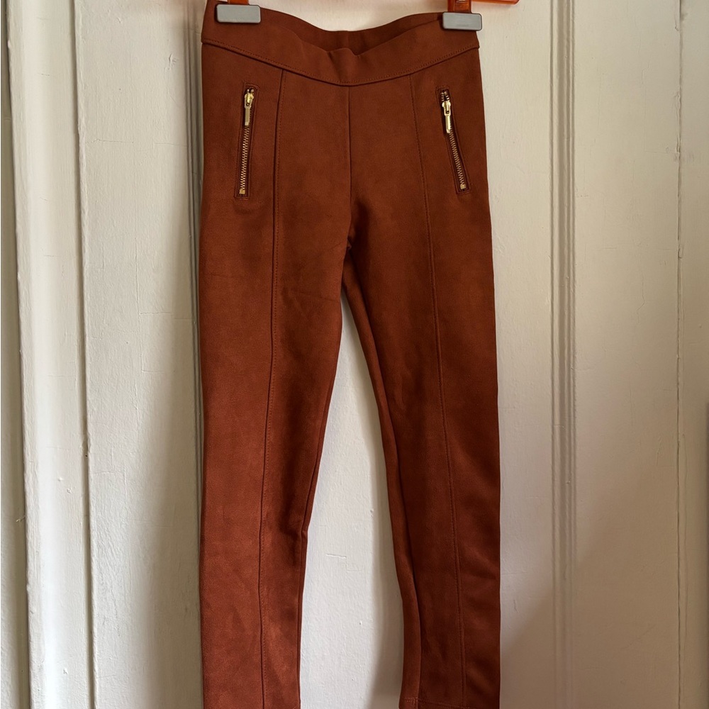 Janie and Jack Girls Brown Kids Bottoms Size 7